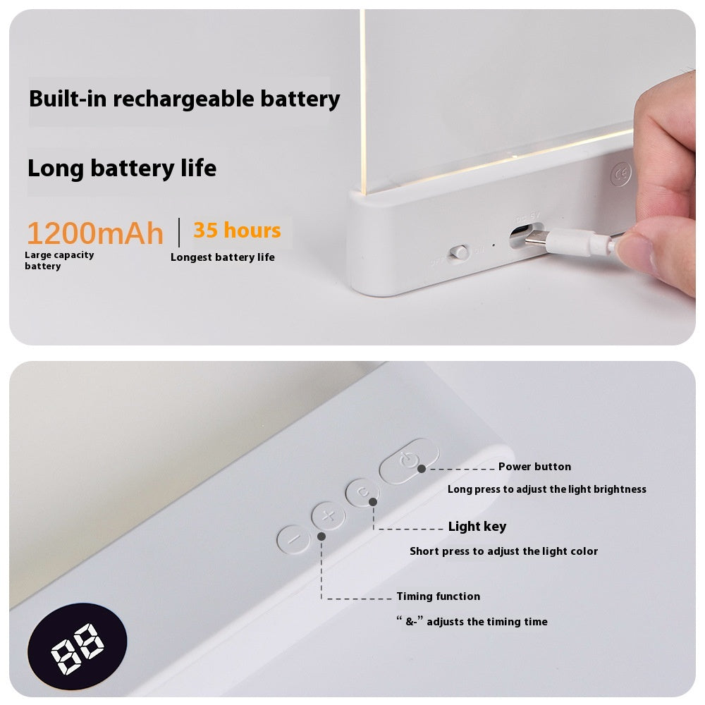Illuminate Your Reading Experience with the Rechargeable LED Tablet Reading Light